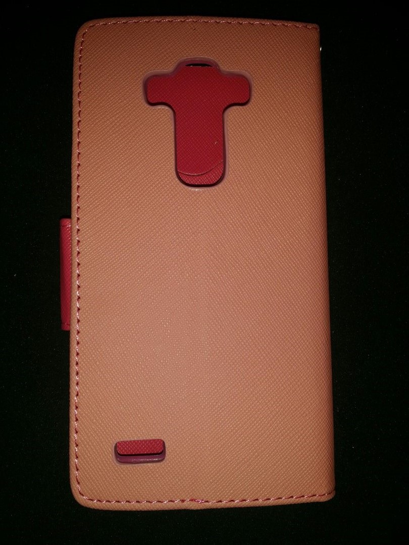 Книжка Goospery Fancy для LG G4 mini (LG G4s)  рожева-1